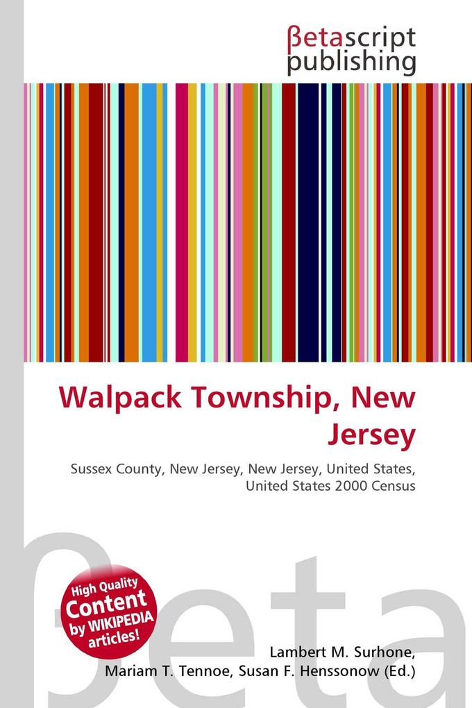 Walpack Township New Jersey