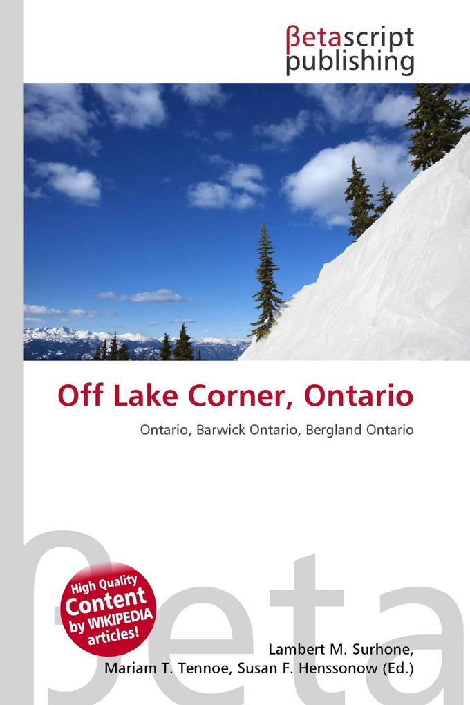 Off Lake Corner Ontario