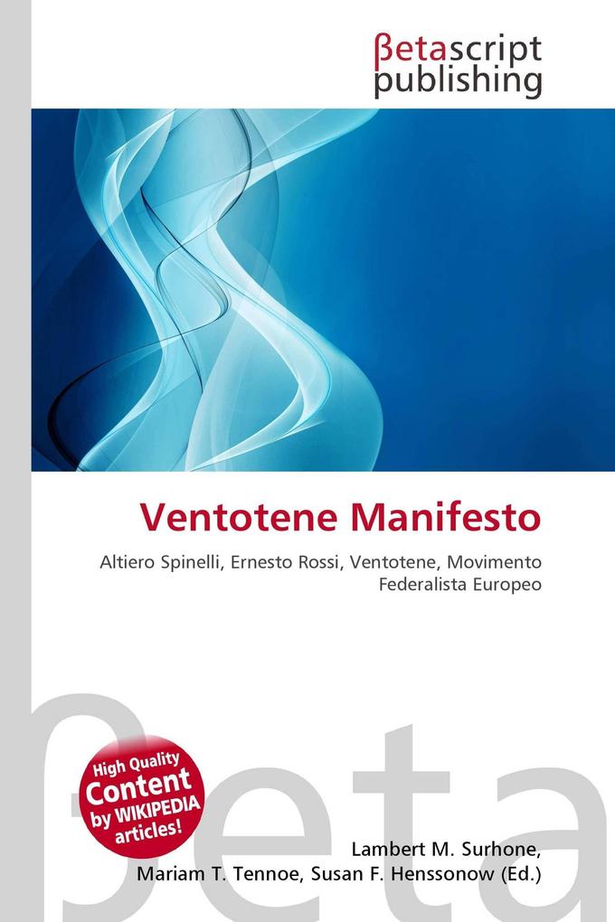 Ventotene Manifesto