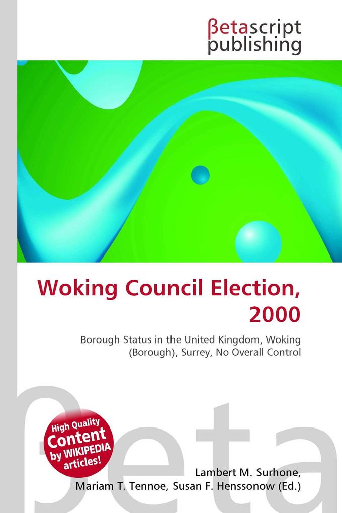 Woking Council Election 2000