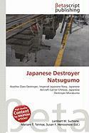 Japanese Destroyer Natsugumo