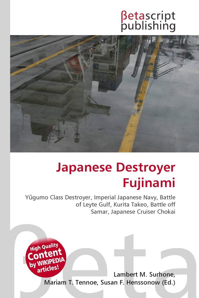 Japanese Destroyer Fujinami