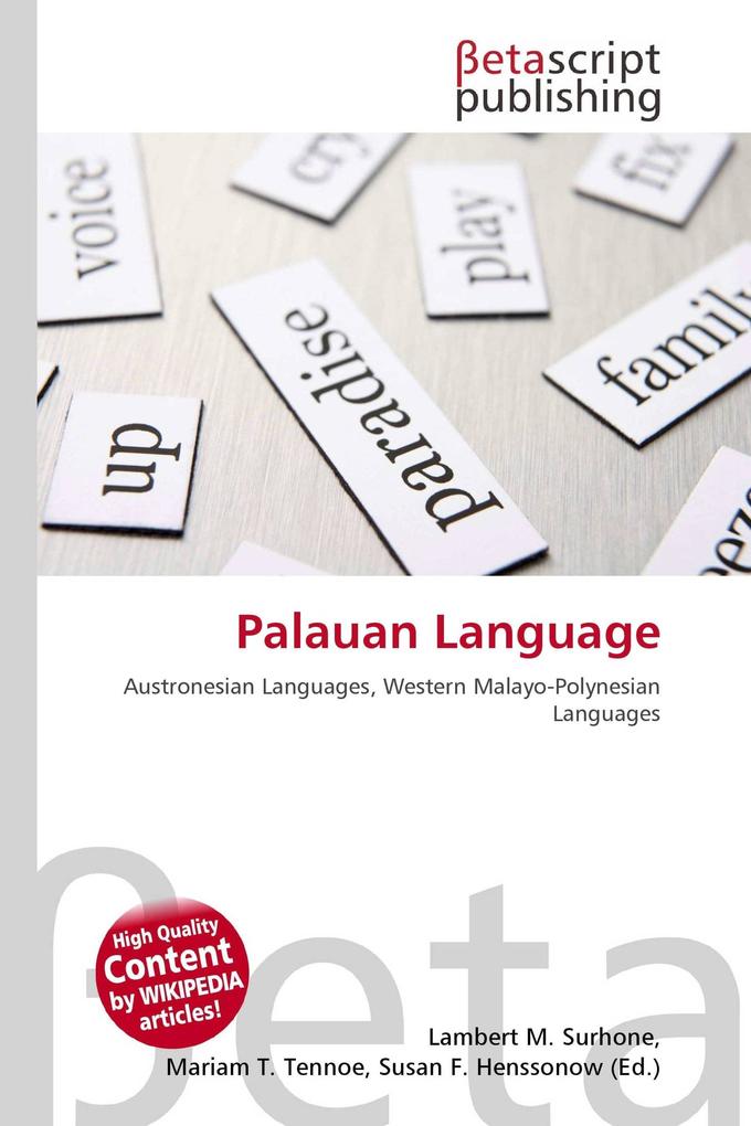 Palauan Language