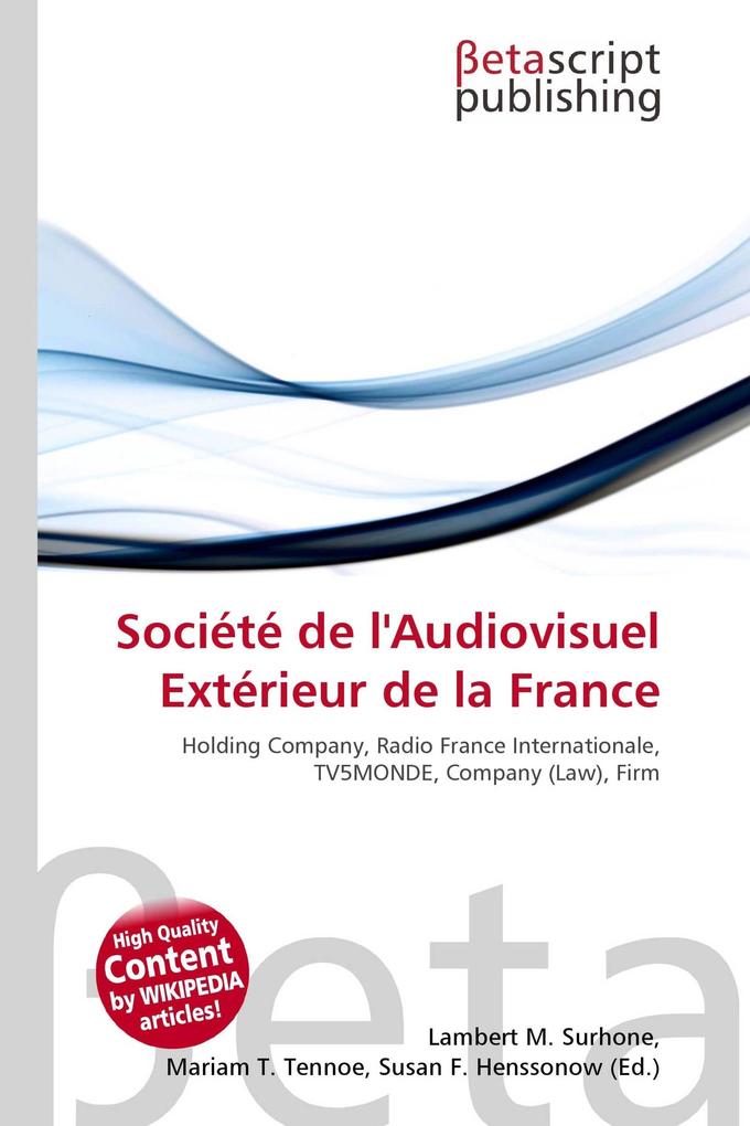 Société de l'Audiovisuel Extérieur de la France