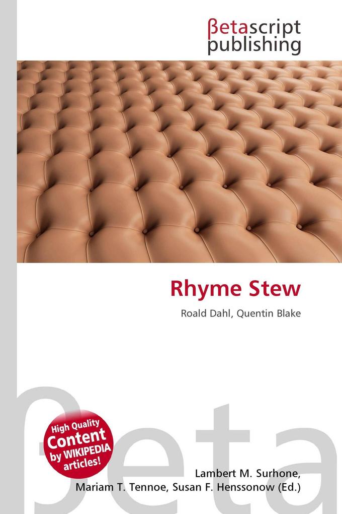 Rhyme Stew