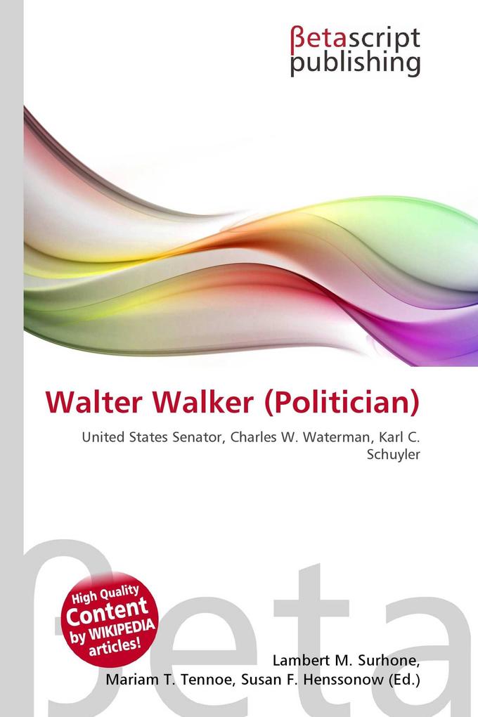 Walter Walker (Politician)