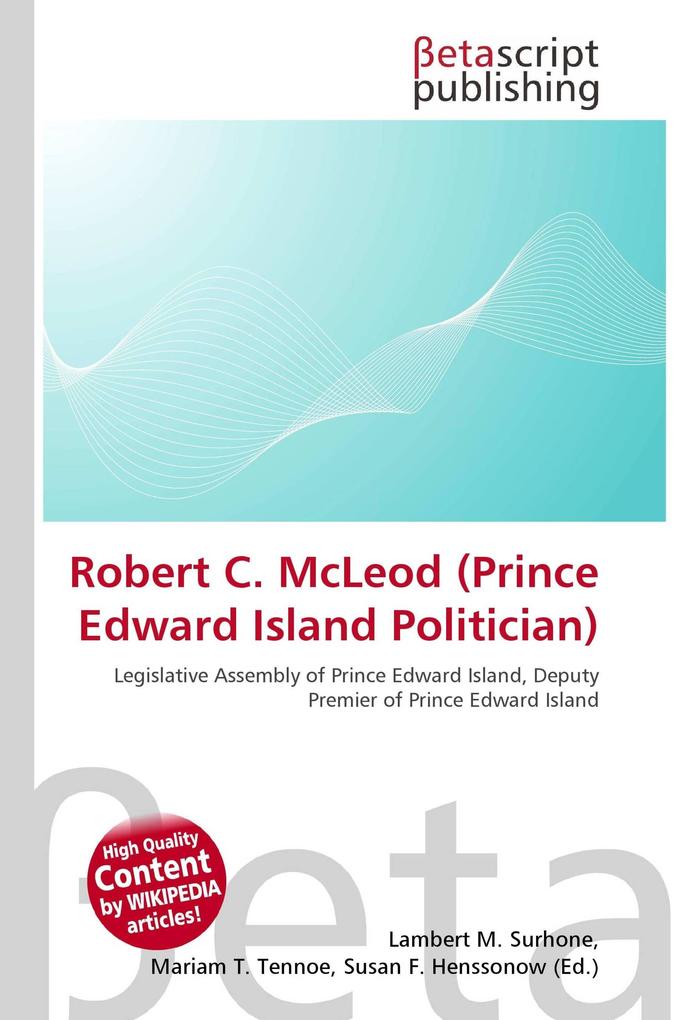 Robert C. McLeod (Prince Edward Island Politician)