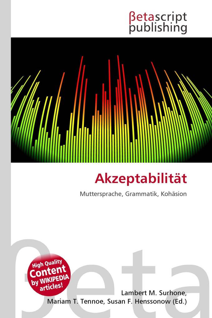 Akzeptabilität