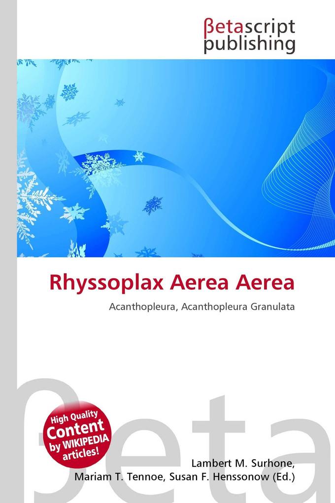 Rhyssoplax Aerea Aerea