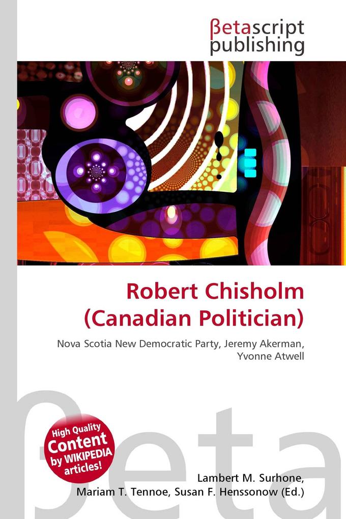 Robert Chisholm (Canadian Politician)