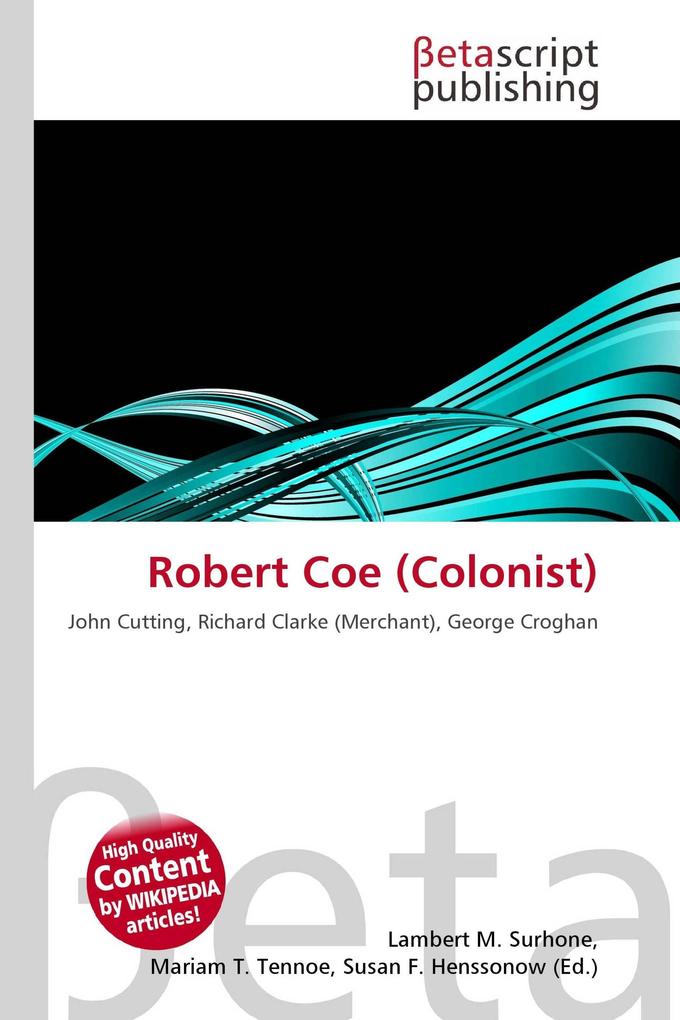 Robert Coe (Colonist)