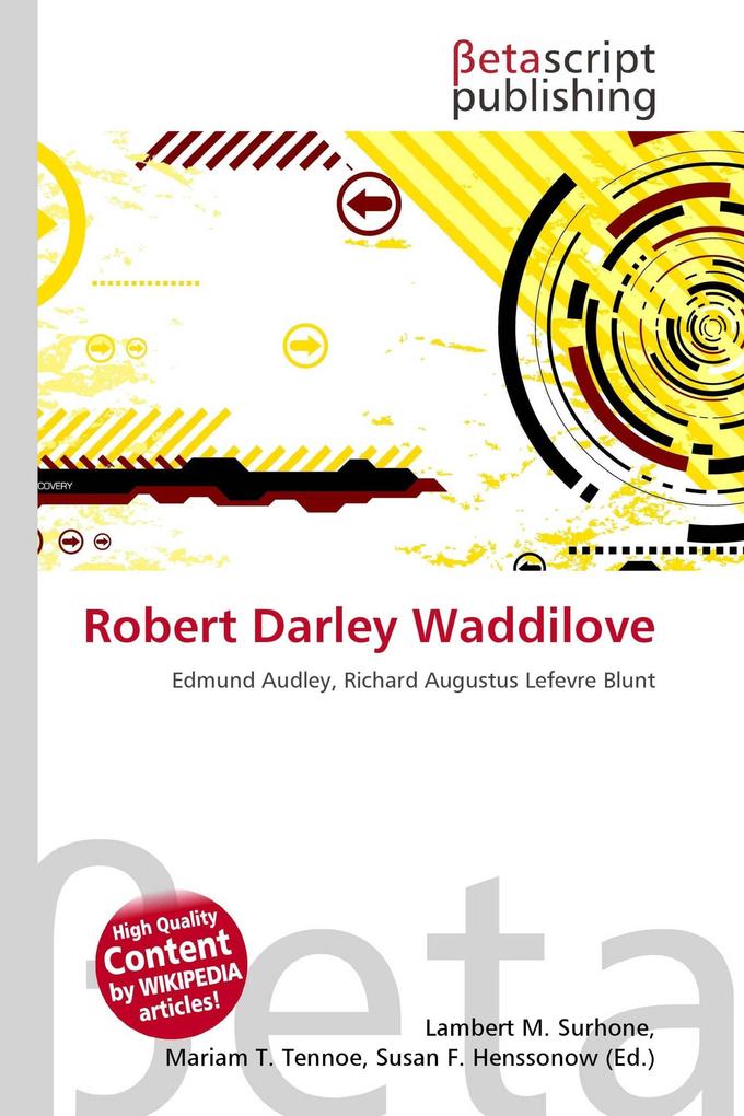 Robert Darley Waddilove