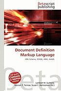 Document Definition Markup Language