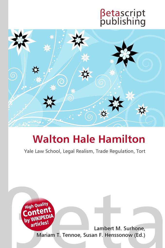 Walton Hale Hamilton