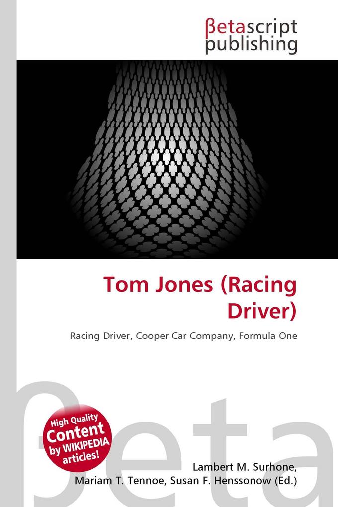 Tom Jones (Racing Driver)