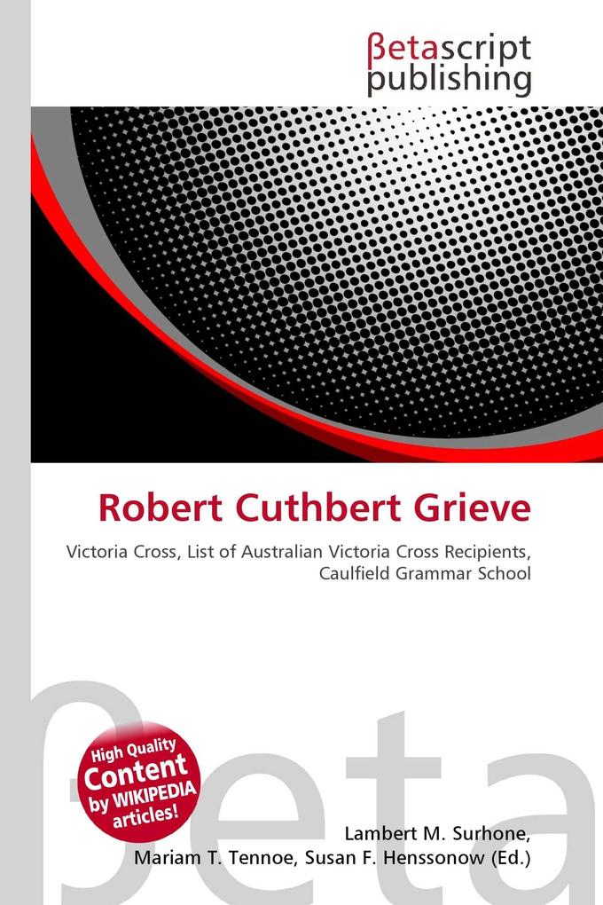 Robert Cuthbert Grieve