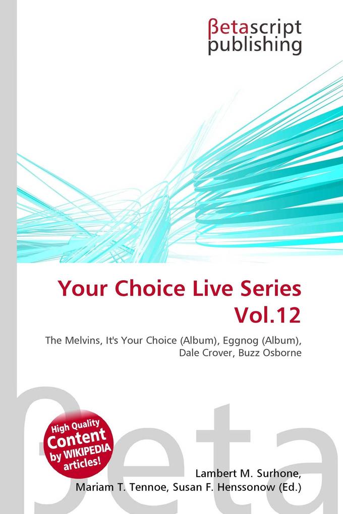Your Choice Live Series Vol.12
