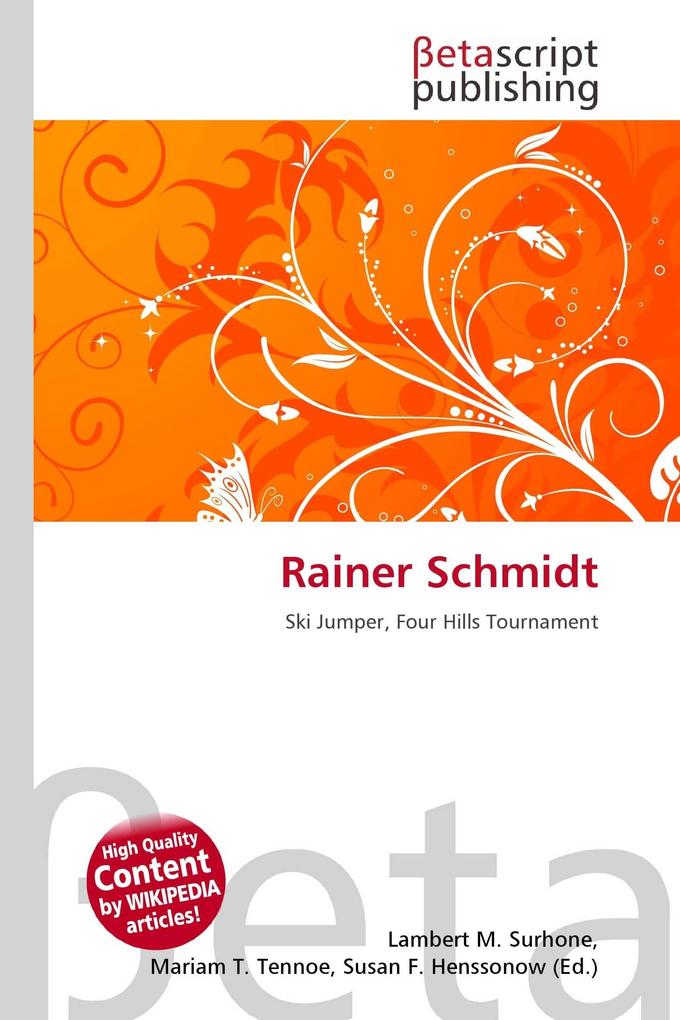 Rainer Schmidt
