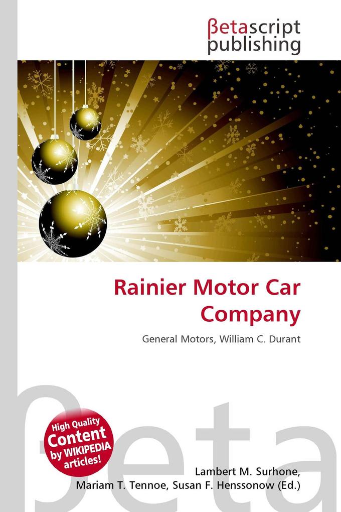 Rainier Motor Car Company