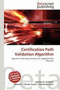 Certification Path Validation Algorithm