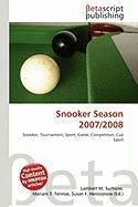 Snooker Season 2007/2008