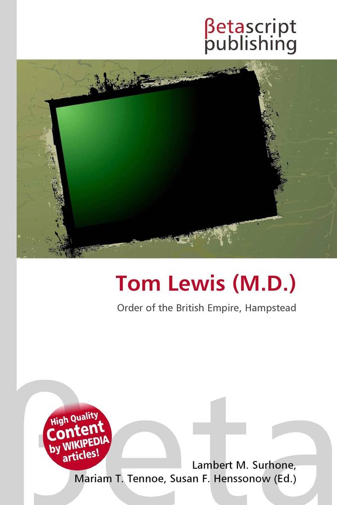 Tom Lewis (M.D.)