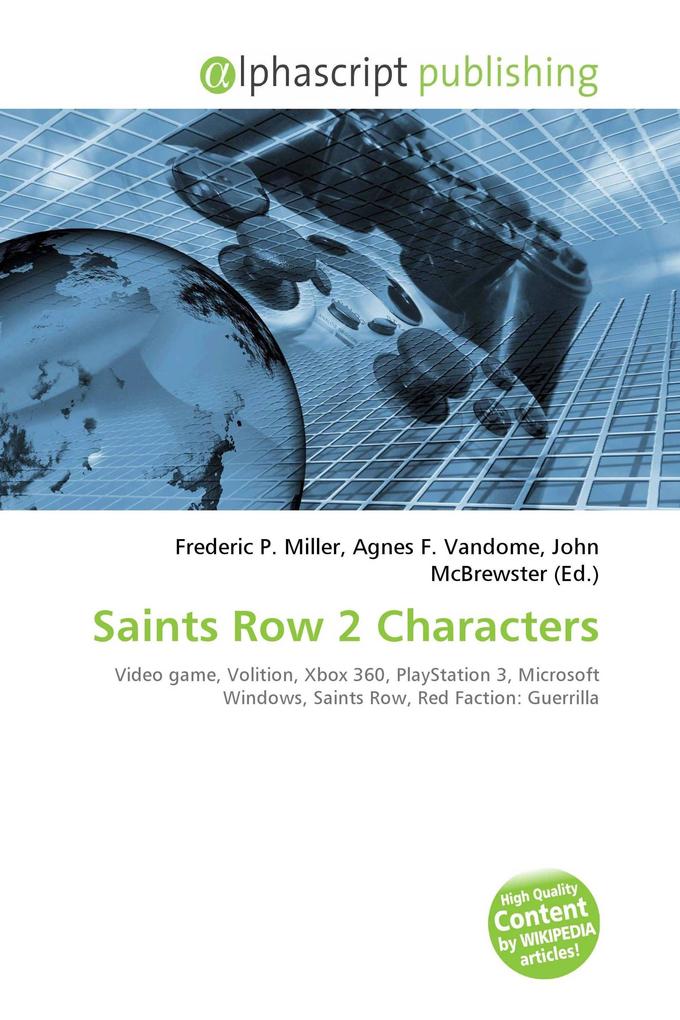 Saints Row 2 Characters