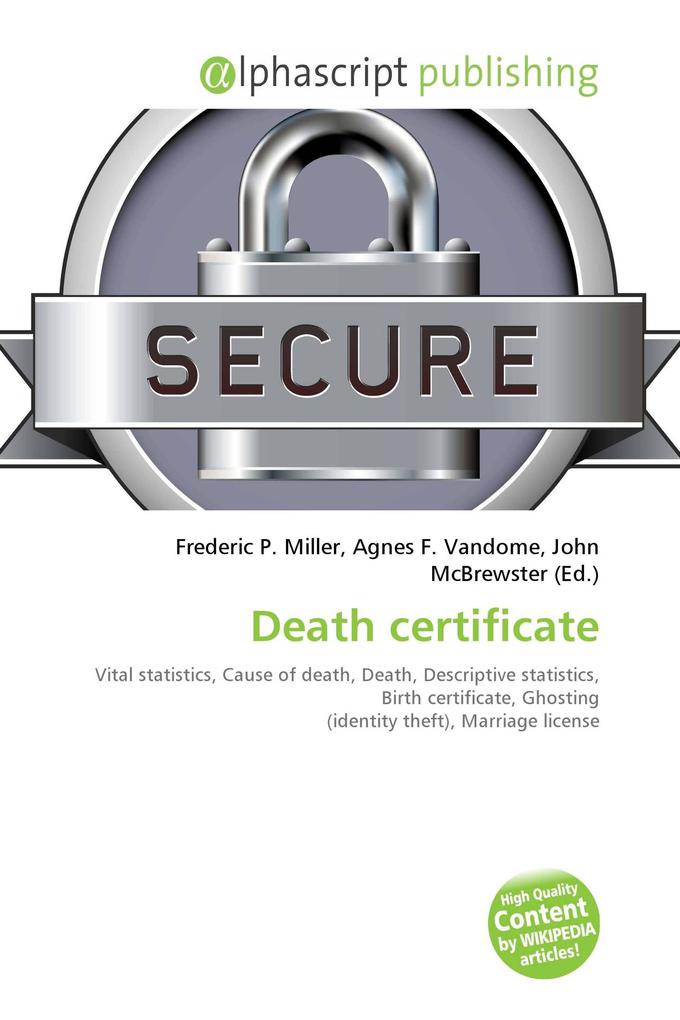 Death certificate
