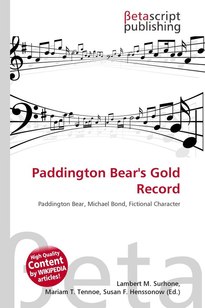 Paddington Bear's Gold Record
