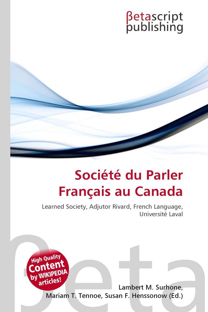 Société du Parler Français au Canada