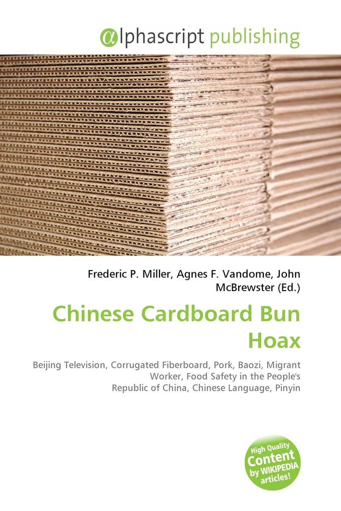 Chinese Cardboard Bun Hoax