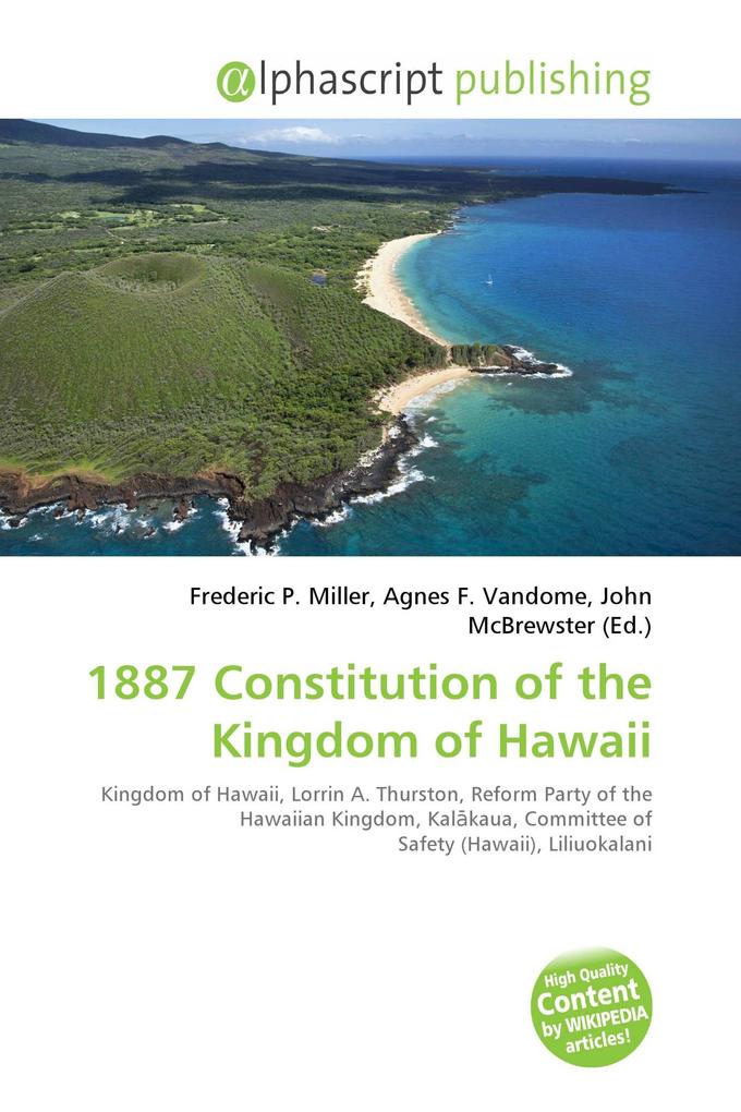 1887 Constitution of the Kingdom of Hawaii