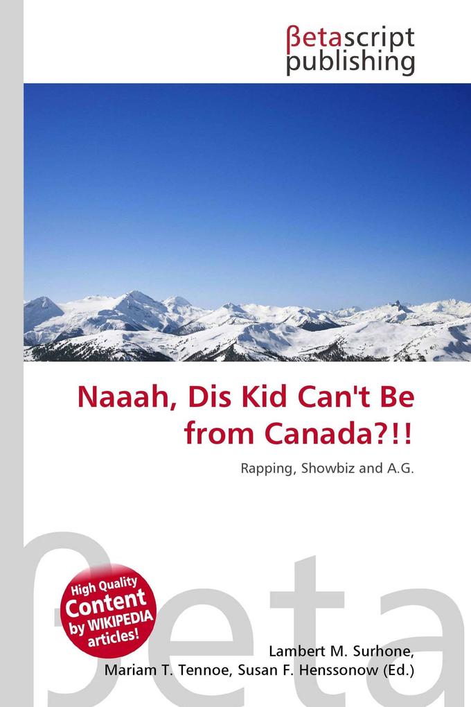 Naaah Dis Kid Can't Be from Canada?!!