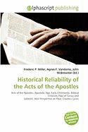 Historical Reliability of the Acts of the Apostles