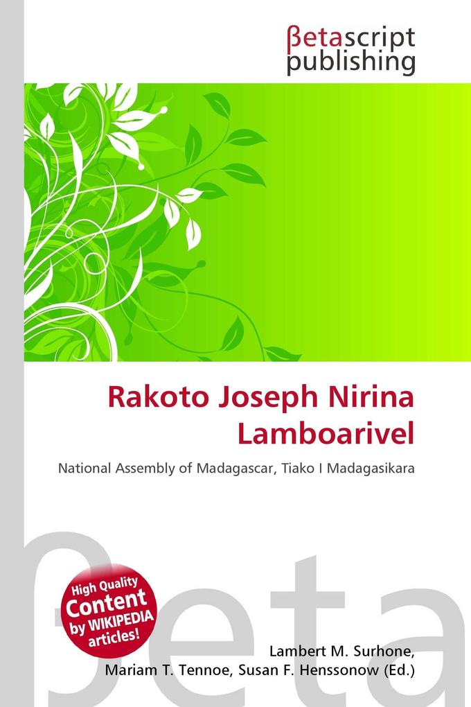 Rakoto Joseph Nirina Lamboarivel
