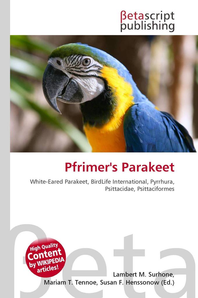 Pfrimer's Parakeet