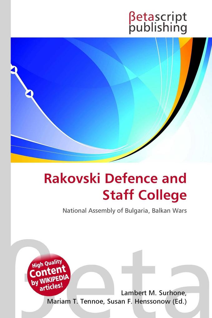 Rakovski Defence and Staff College