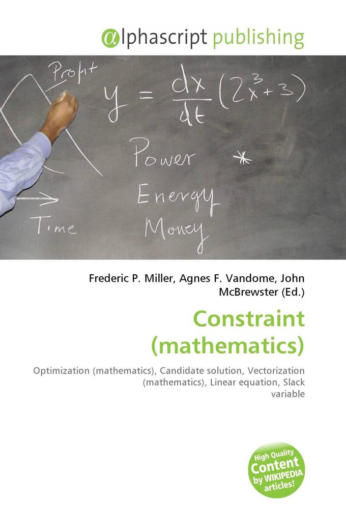 Constraint (mathematics)
