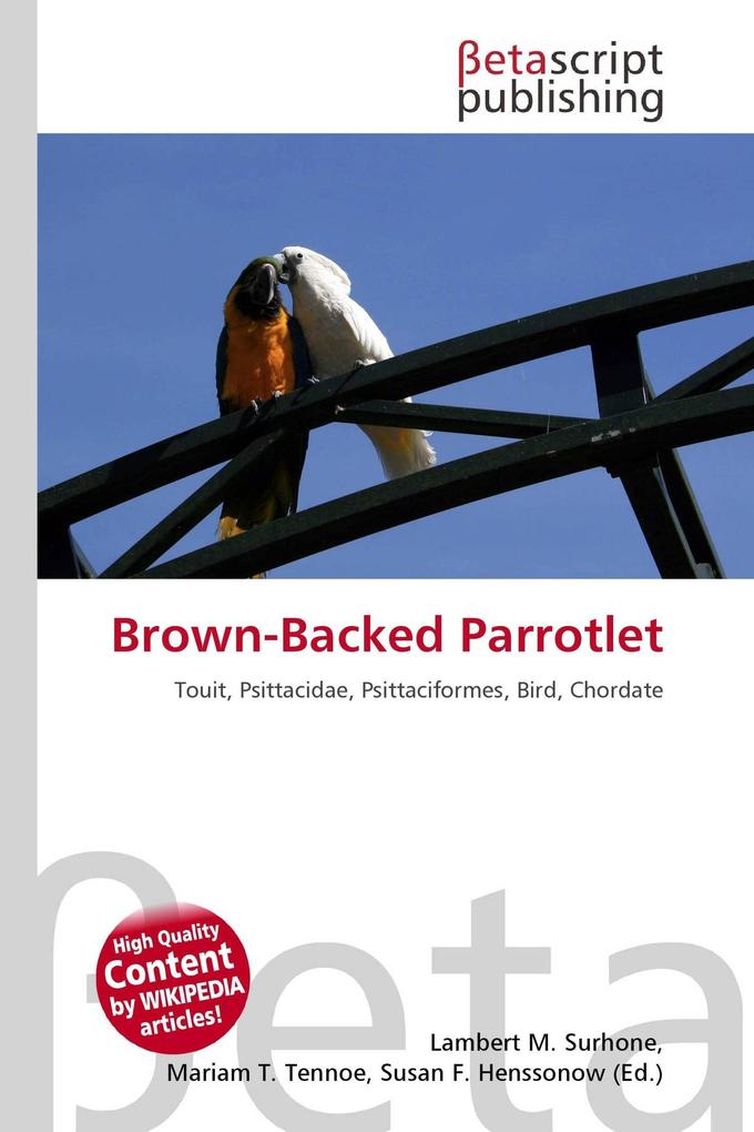 Brown-Backed Parrotlet