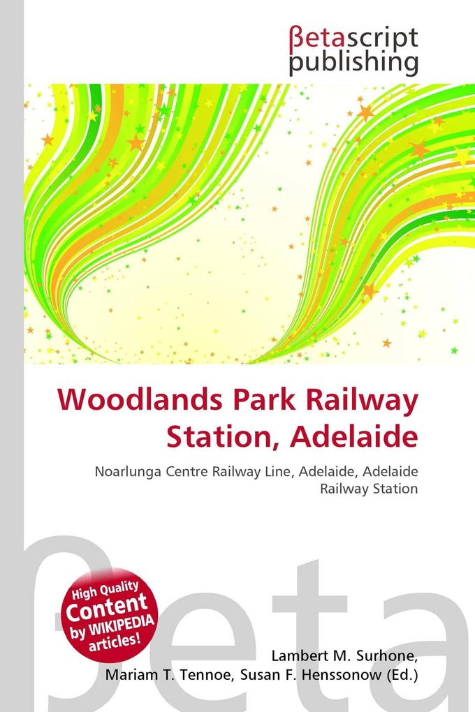 Woodlands Park Railway Station Adelaide