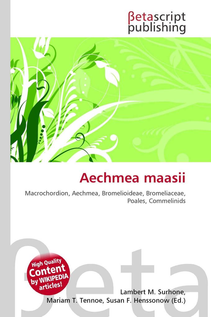 Aechmea maasii