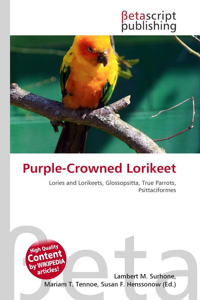 Purple-Crowned Lorikeet
