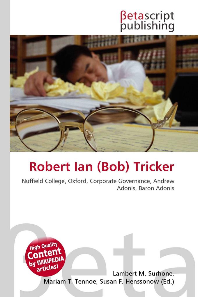 Robert Ian (Bob) Tricker