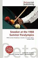 Snooker at the 1988 Summer Paralympics