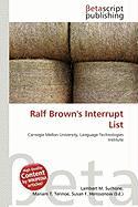Ralf Brown's Interrupt List