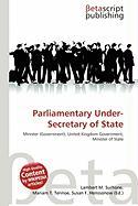 Parliamentary Under-Secretary of State
