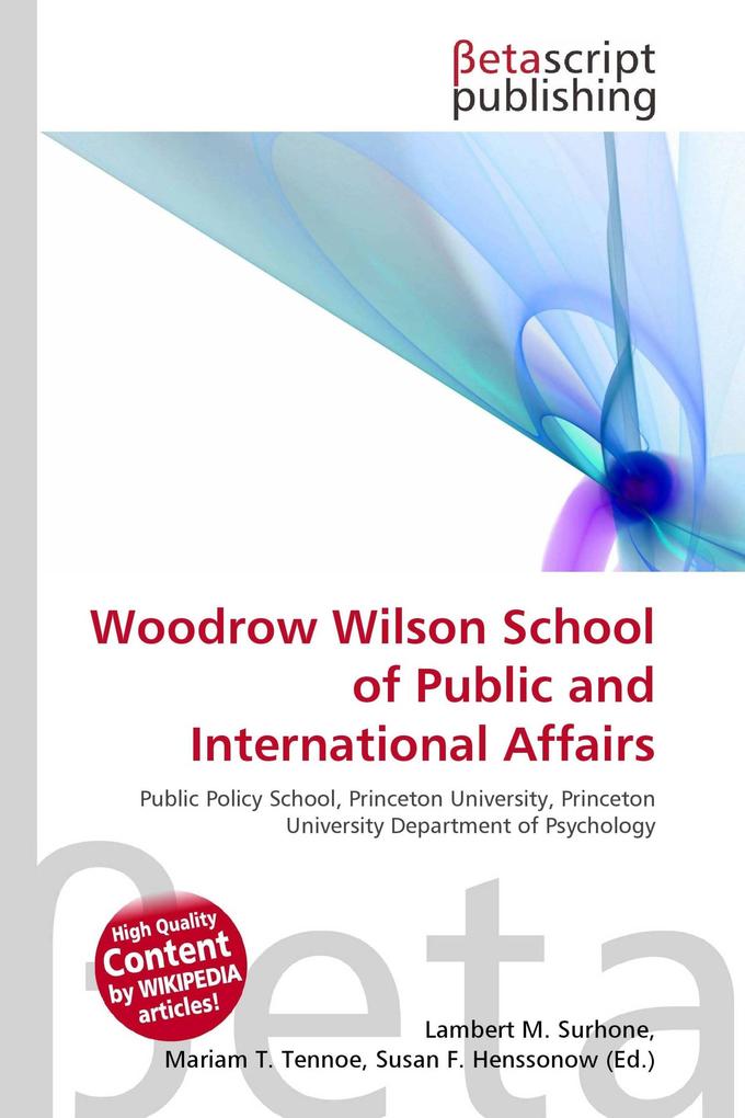 Woodrow Wilson School of Public and International Affairs