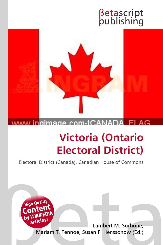 Victoria (Ontario Electoral District)