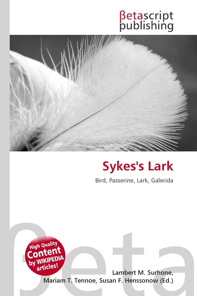 Sykes's Lark