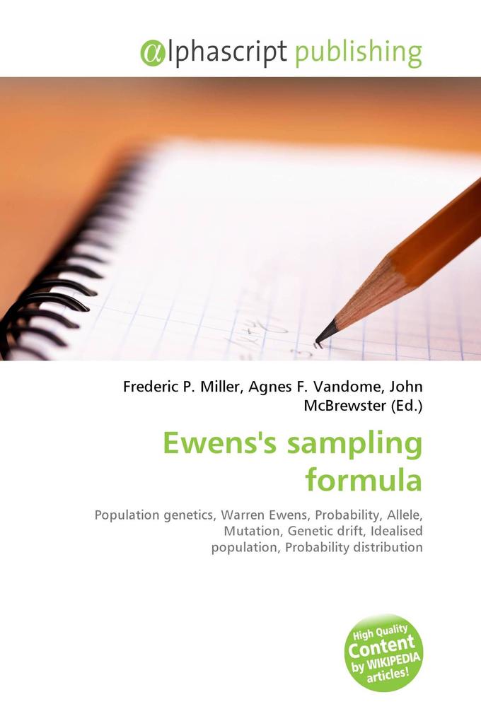 Ewens's sampling formula
